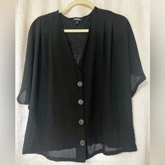 Express short sleeve blouse. - Picture 1 of 2